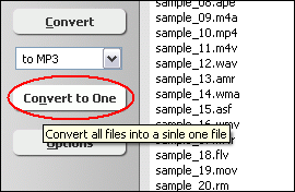 Click Convert to One
